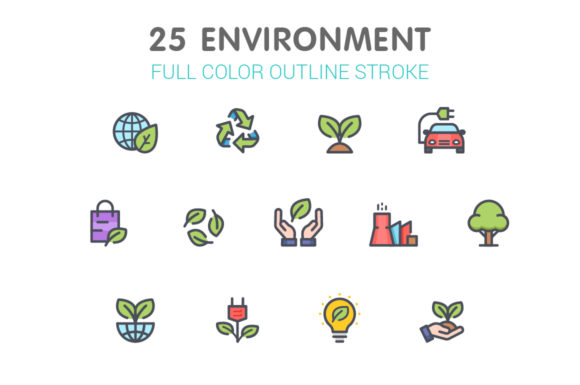 Environment Color Icon Graphics & Icons