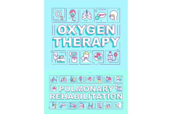 Pulmonary Rehabilitation Graphics for Modern Branding