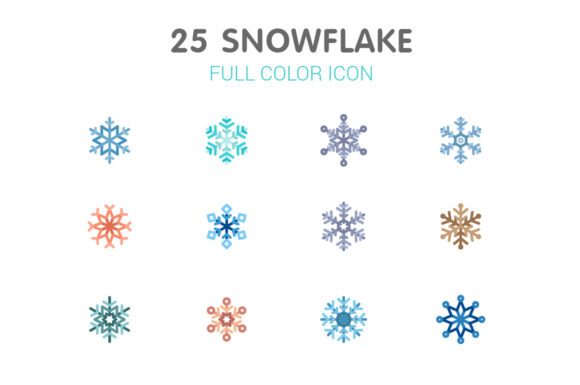 Snowflake Color Icon: Premium Graphics & Icons for Content Publishers
